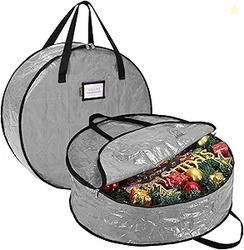 BALEINE WREATH STORAGE CONTAINER, 2 PACK 