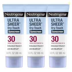 Neutrogena Ultra Sheer Dry-Touch Sunscreen for Face & Body, Helioplex 