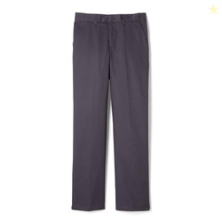 French Toast Boys' Relaxed Fit Twill Pant with Adjustable Waist in Sta