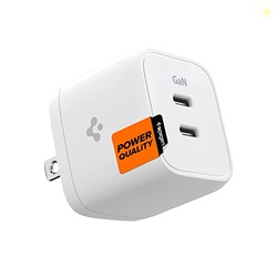 Spigen for USB C Charger, GaN 352 Total 35W 2 Ports GaN III Tech Fast 