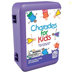 Charades for Kids Snap Box - The 'No Reading Required' Family Game in 