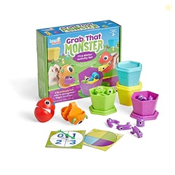 hand2mind Grab That Monster Fine Motor Activity Set, Occupational Ther