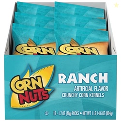 CORN NUTS Ranch Flavored Corn Kernels, Crunchy Corn Snacks, Snack Box,