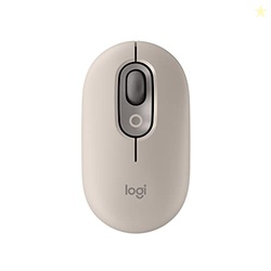 Logitech POP Mouse, Wireless Mouse with Customizable Emojis, SilentTou