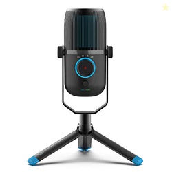 JLab Talk USB Microphone, USB-C Output, Cardioid, Omnidirectional, Ste