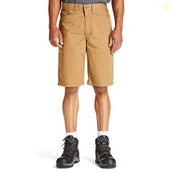 Timberland PRO Men's Work Warrior Flex Ripstop Utility Shorts, Dark Wh