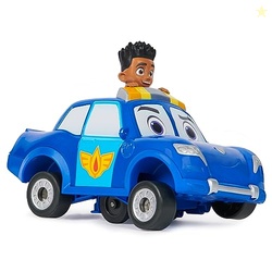 Disney Junior Firebuds, Jayden and Piston Toy Car with Pull Back Featu