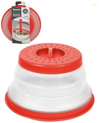 Tovolo Microwave Splatter Cover for Food, Small (Candy Apple Red) - Co