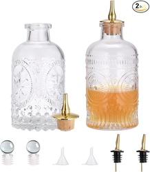 Bitters Bottles Set of 2