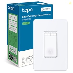 TP-Link Tapo Matter Smart Dimmer Switch: Voice Control w/Siri, Alexa &