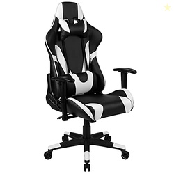 Flash Furniture X20 Fully Reclining LeatherSoft Racing Style Gaming Ch