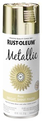 Rust-Oleum 1936830 Specialty Metallic Spray, 11 oz, Brass, (Pack of 1)