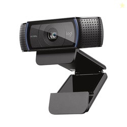 Logitech C920x HD Pro PC Webcam, Full HD 1080p/30fps Video, Clear Audi