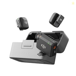 DJI Mic Mini (2 TX + 1 RX + Charging Case), Wireless Lavalier Micropho