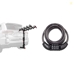 Allen Sports Premier Locking Quick Release 5-Bike Carrier for 2 in. Hi