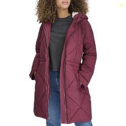 Levi's Women's Soft Sherpa Lined Diamond Quilted Long Parka Jacket (St