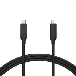 Amazon Basics USB-C to USB-C 4 Fast Charger Cable, 40 Gbps, 8K Video, 