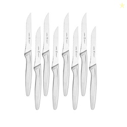 HENCKELS Razor-Sharp Steak Knife Set of 8, German Engineered Informed 