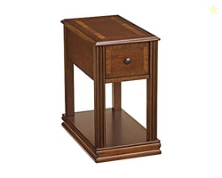 Signature Design by Ashley Breegin Chair Side End Table, 1 Drawer, 1 F