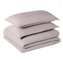 Amazon Basics Brushed Microfiber Comforter Set, Extra Soft with Natura