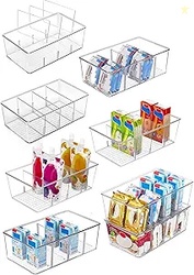 8 Pack Pantry Organizers