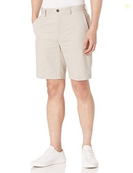 Amazon Essentials Men's Slim-Fit 9" Chino Shorts, Stone, 40