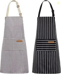 NLUS 2 Pack Kitchen Cooking Aprons