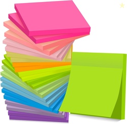 (24 Pads) Sticky Notes 3x3 in Post
