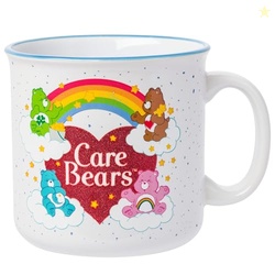 Care Bears Rainbow Heart Logo 20oz Ceramic Camper Mug