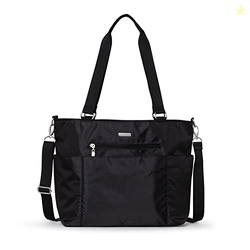 Baggallini Essential Laptop Tote - Work Tote Bag with Laptop Sleeve - 