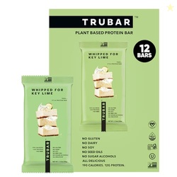 TRUBAR Vegan Protein Bar, Whipped for Key Lime, Gluten Free, Plant Bas