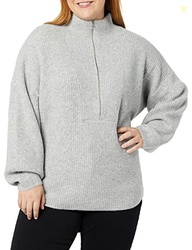 Amazon Essentials Women's Sweaters, Dressy Casual, Mid Gauge Stretch, 