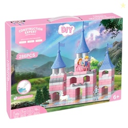 Dream Princess Castle Building Blocks Set, STEM Creative Castle Playse