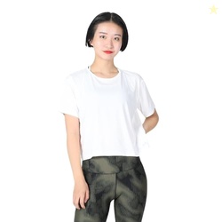 Under Armour Womens Motion Short Sleeve T Shirt, (100) White / / Halo 