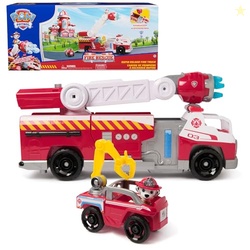 Paw Patrol Fire Rescue: Rapid Reload Fire Truck with Marshall Figure, 