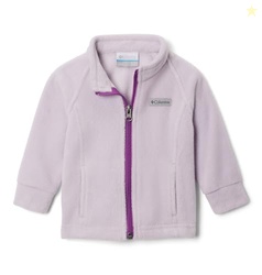 Columbia Youth Benton Springs Fleece Jacket, Lavender Pearl, 2T