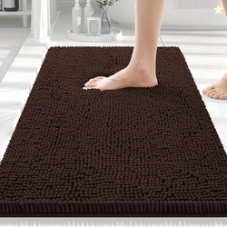 Smiry Luxury Chenille Bathroom Rugs 30x20, Extra Soft and Absorbent Sh