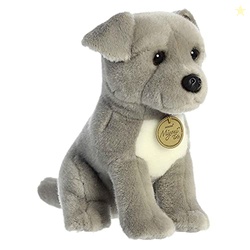 Aurora Adorable Miyoni Tots Pit Bull Puppy Stuffed Animal - Lifelike D
