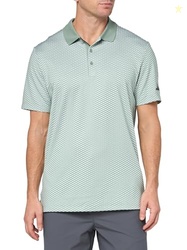 Adidas Men's Beyond Textured Polo Shirt, Silver Green 23, X-Large