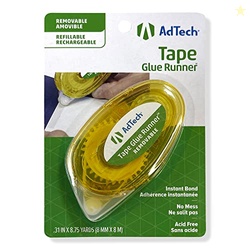 Adtech Crafter's Tape Removable Glue Runner.31"X315" for Tape Runner 0