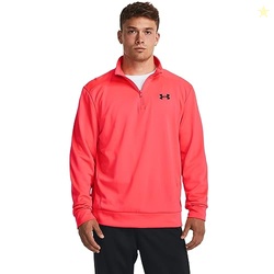 Under Armour Men's ArmourFleece 1/4 Zip, (628) Beta / / Black, X-Small