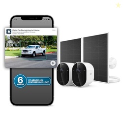 Arlo Pro Security Camera 2K HDR (6th Gen, 2025 Release) 2 Cam + 2 Sola