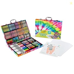 Crayola Inspiration Art Case Coloring Set - Tie-Dye (140ct), Essential