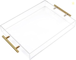 Clear Acrylic Serving Tray