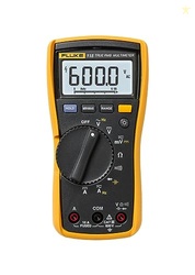 Fluke 115 Digital Multimeter, Measures AC/DC Voltage to 600 V and Curr