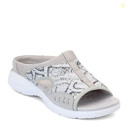 Easy Spirit Traciee2 Womens Slip On 55 BM US SilverSnake