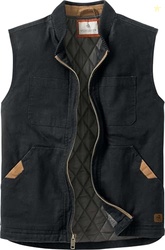 Legendary Whitetails Men's Canvas Cross Trail Vest Black X-Large