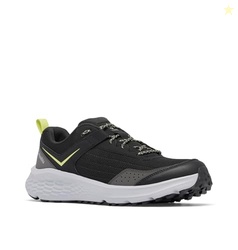 Columbia Mens Vertisol Trail, Black/Napa Green, 7.5