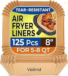 Air Fryer Paper Liners, 125Pcs