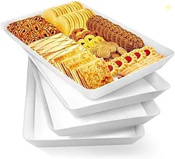 WOWBOX 4 pcs Serving Tray 